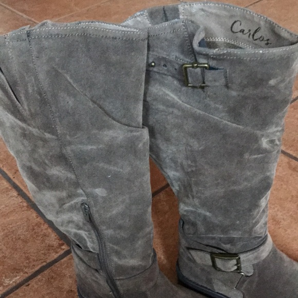 CARLOS BY CARLOS SANTANA BROWN BOOTS SIZE 8.5 - Picture 13 of 16